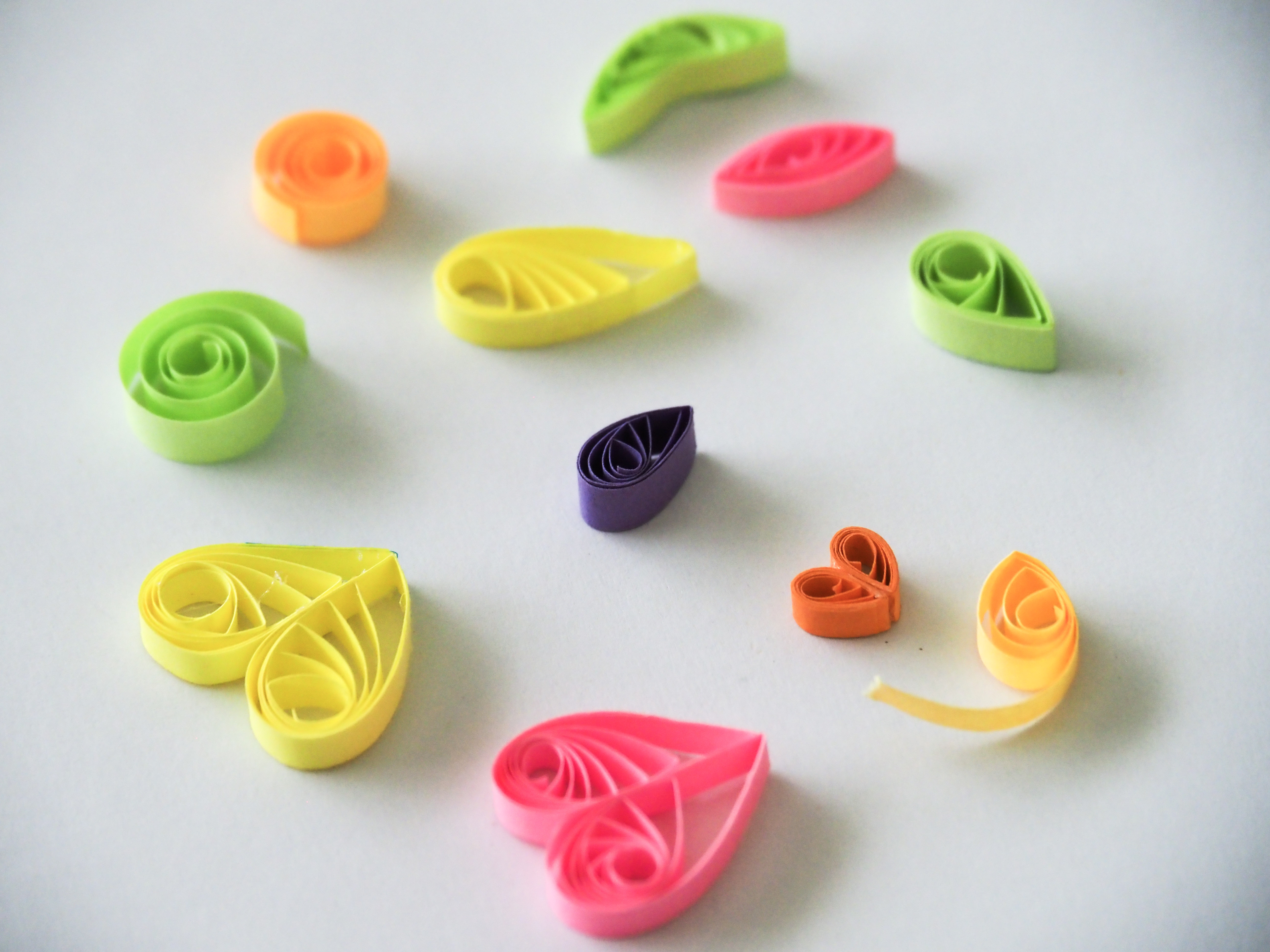 Quilling shapes